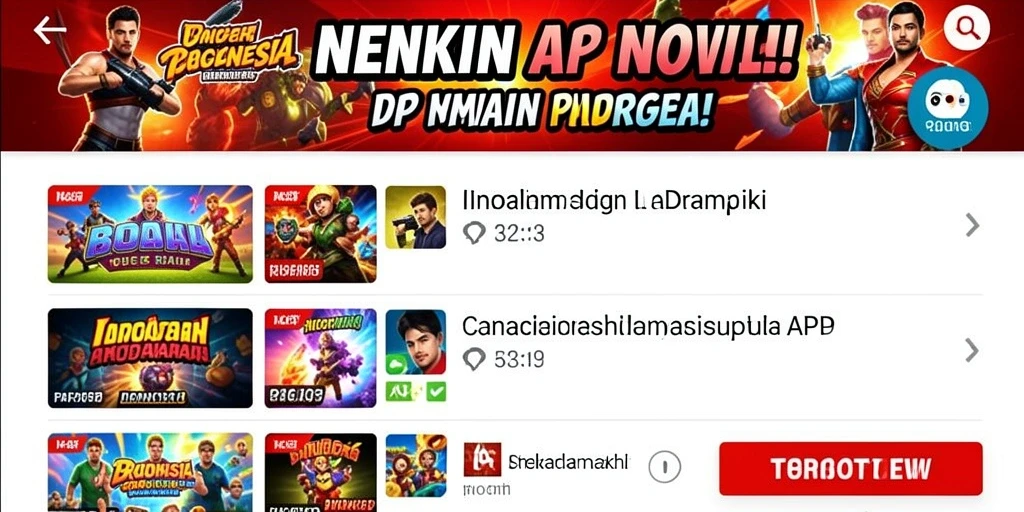 Tampilan antarmuka yang menarik dan mudah digunakan.