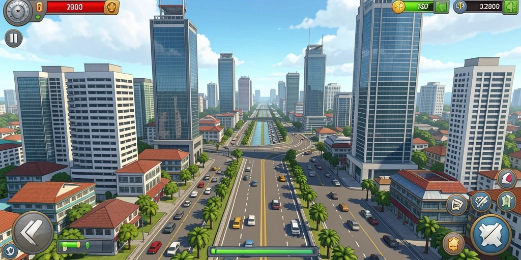 Tampilan antarmuka MEGA338 yang inovatif.