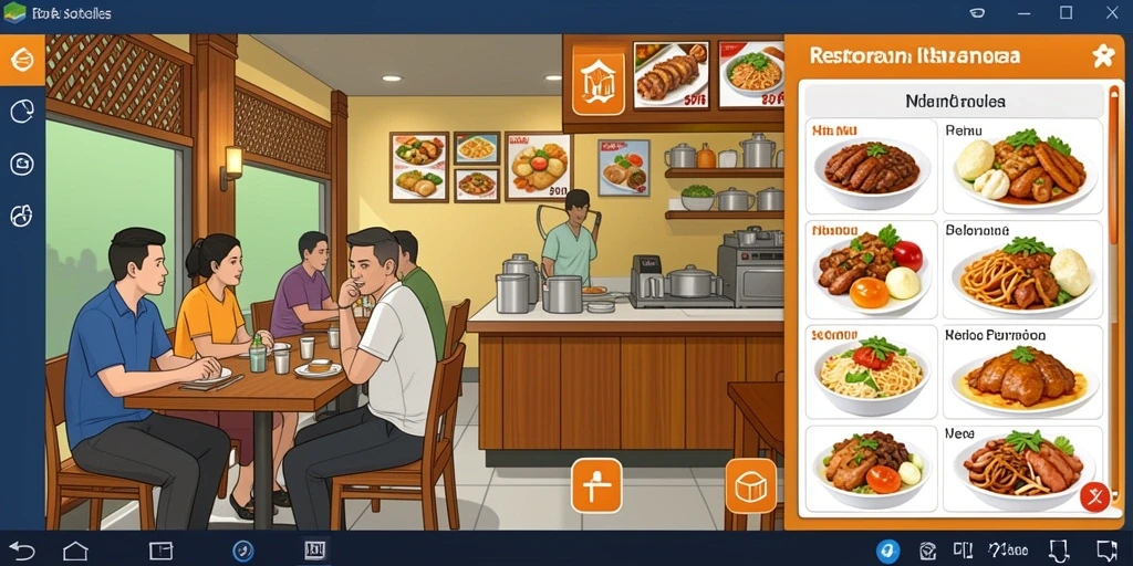 Tampilan antarmuka yang ramah pengguna.