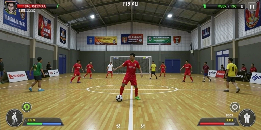Tampilan antarmuka yang sederhana dan modern.