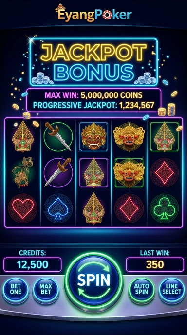 Pratinjau antarmuka eyangpoker — aplikasi APK resmi Android v4.1.7